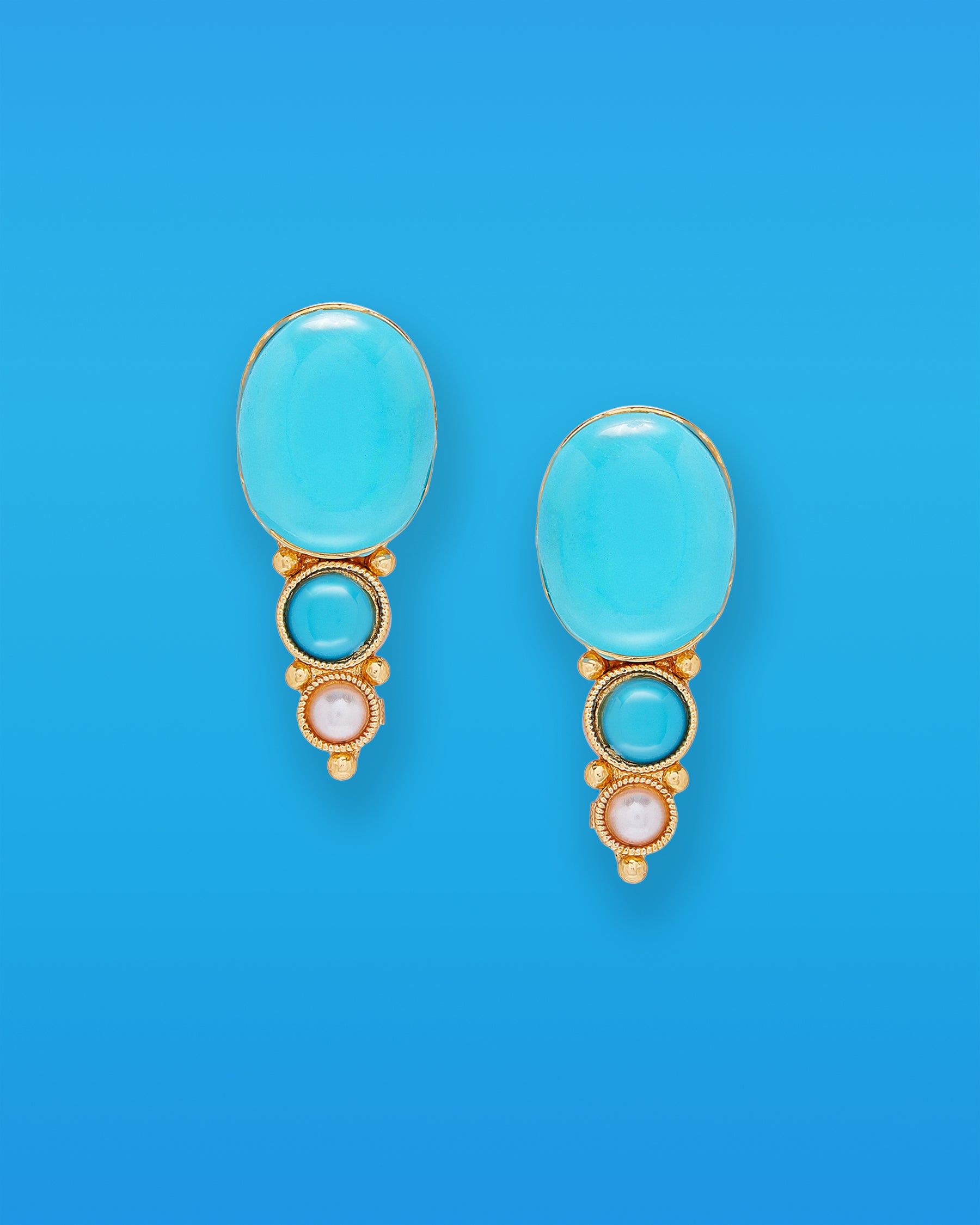 Gwen Turquoise Earrings