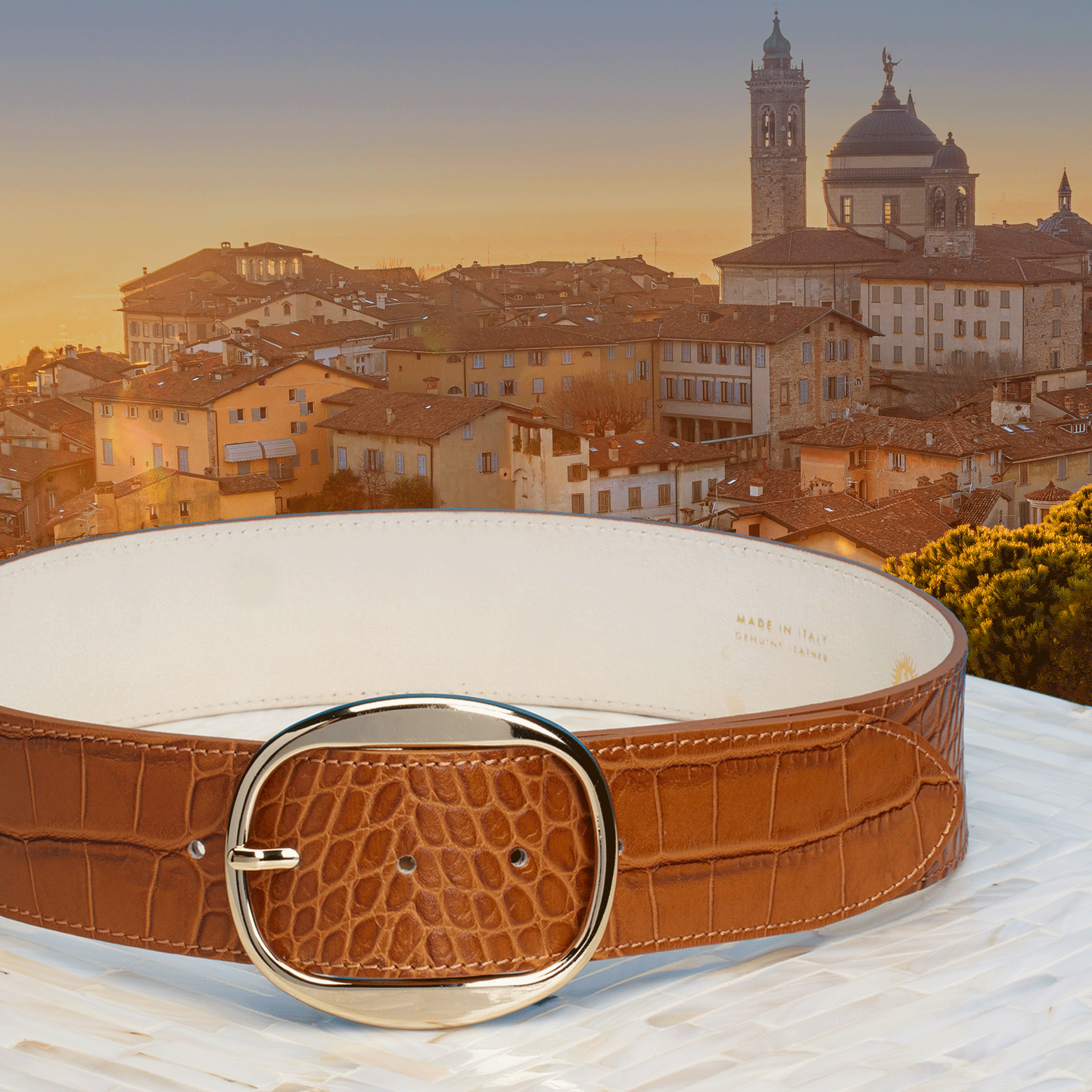 Image of a leather belt