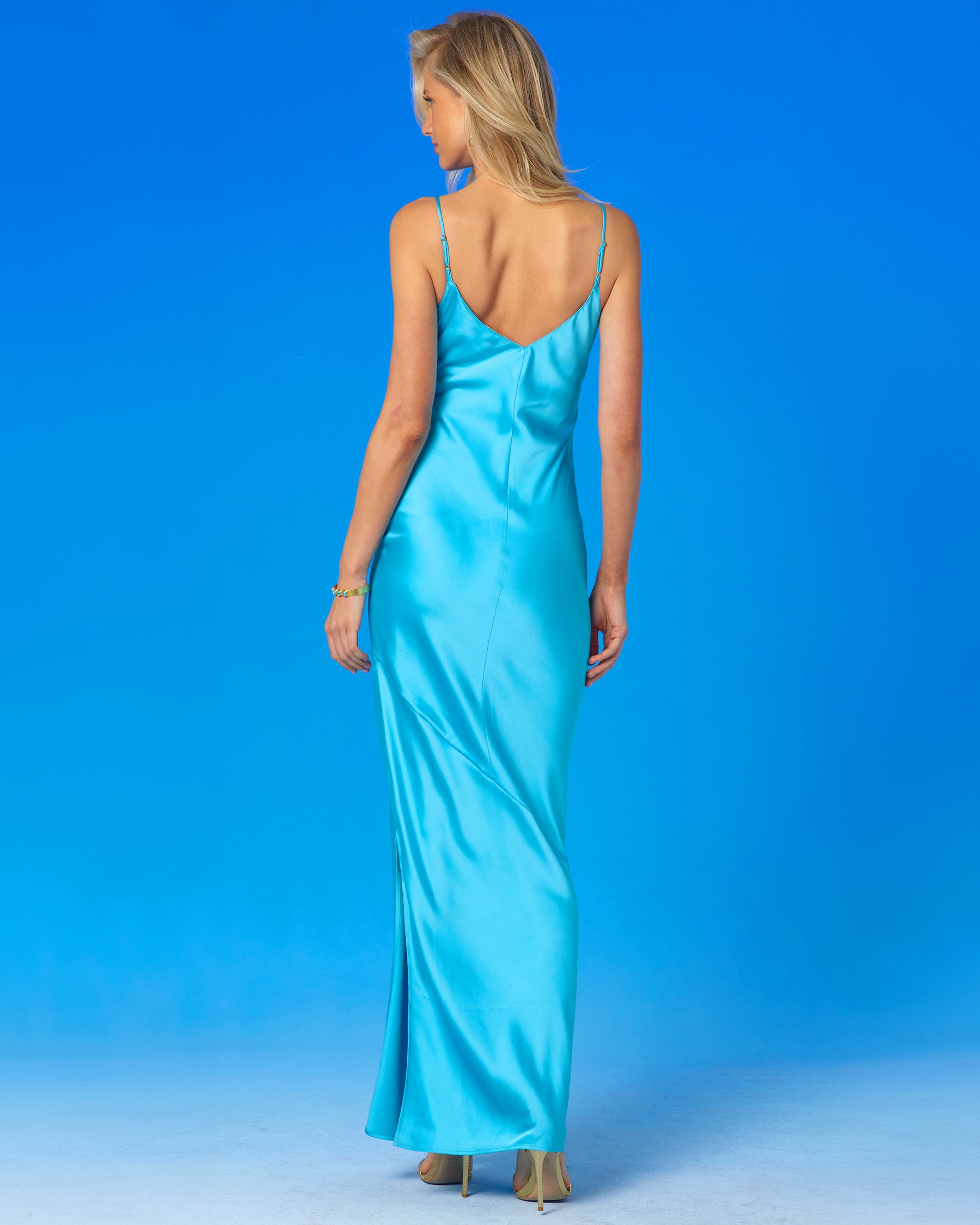 Serafina Long Camisole Slip Dress