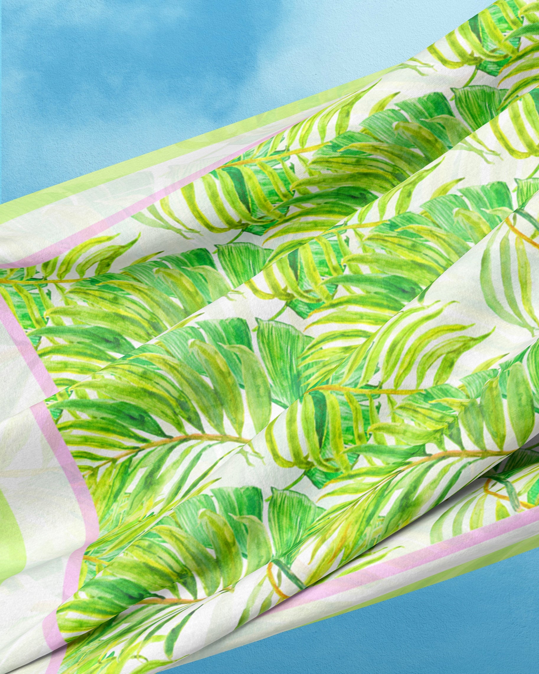 Ashley Pareo in Palm Print-Closeup