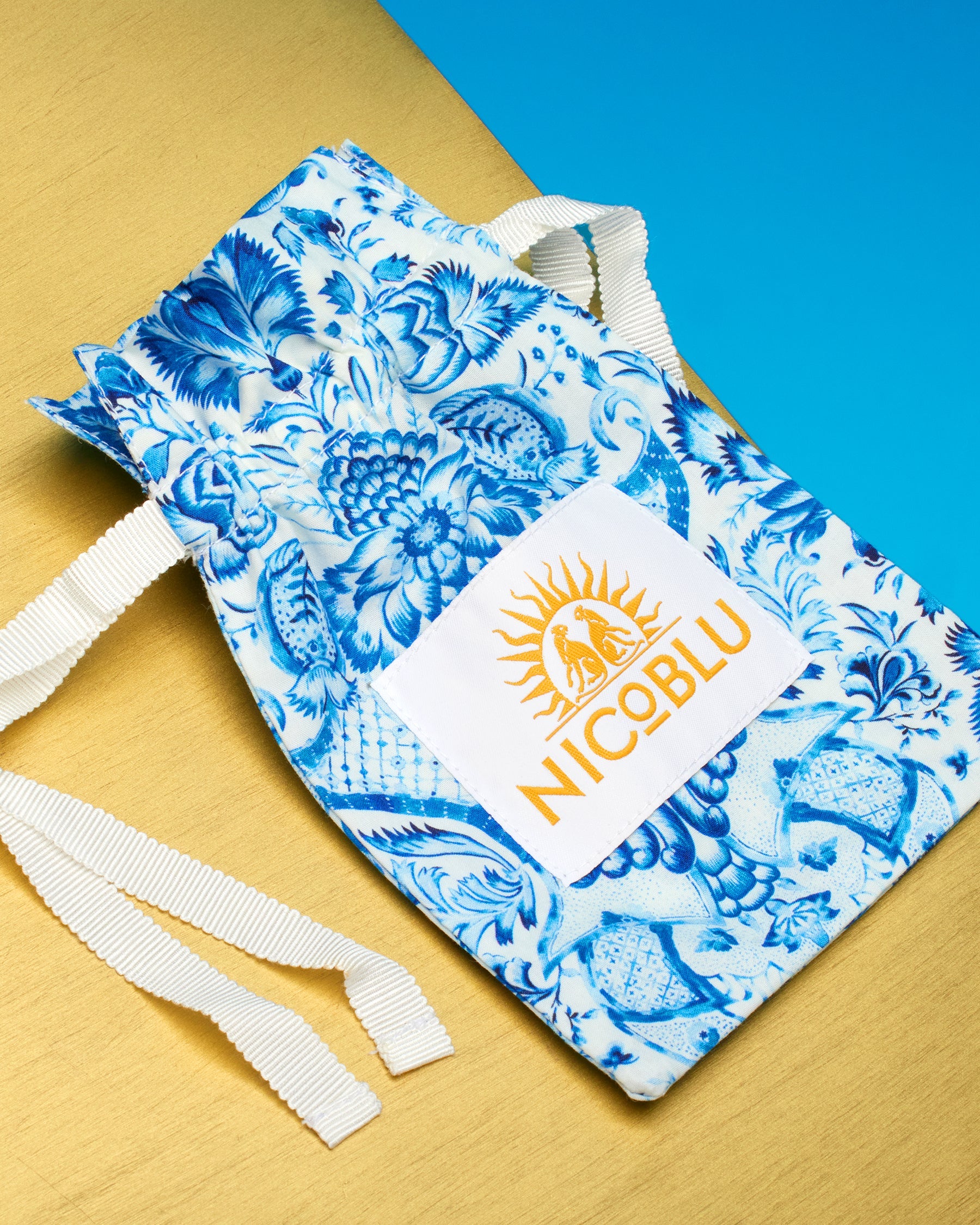 El Mar Ring in Multi Blues