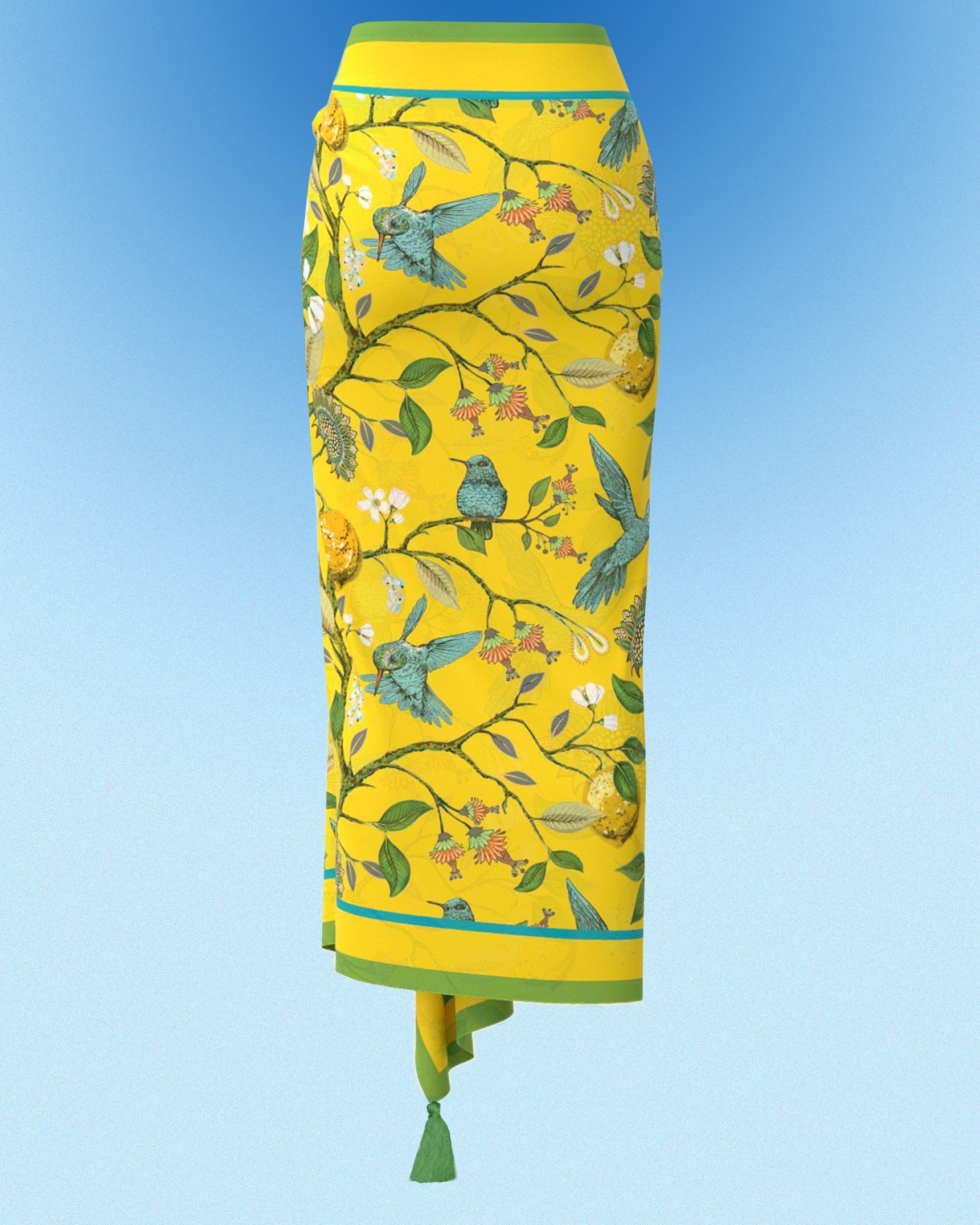 Flora Pareo in Yellow-Back