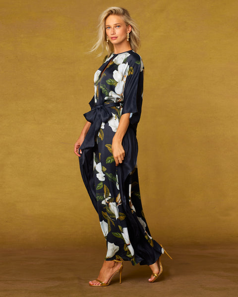 数量は多い  20CamelliaBeltedKaftan_5664_lo ワンピース