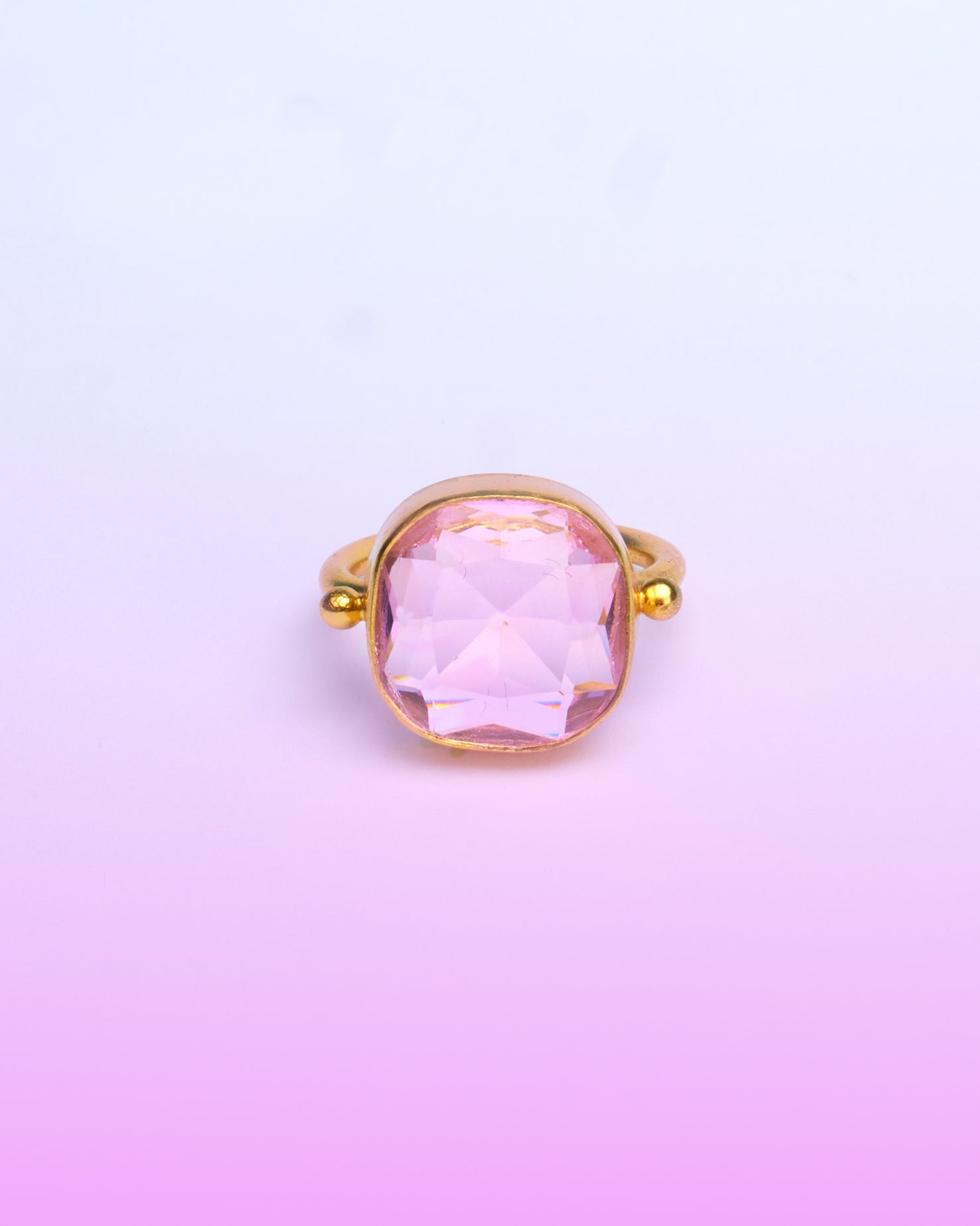 Darby Ring in Crystal Rose