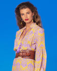 Miss Sparkling Mediterranean Print Maxi Dress main image 1