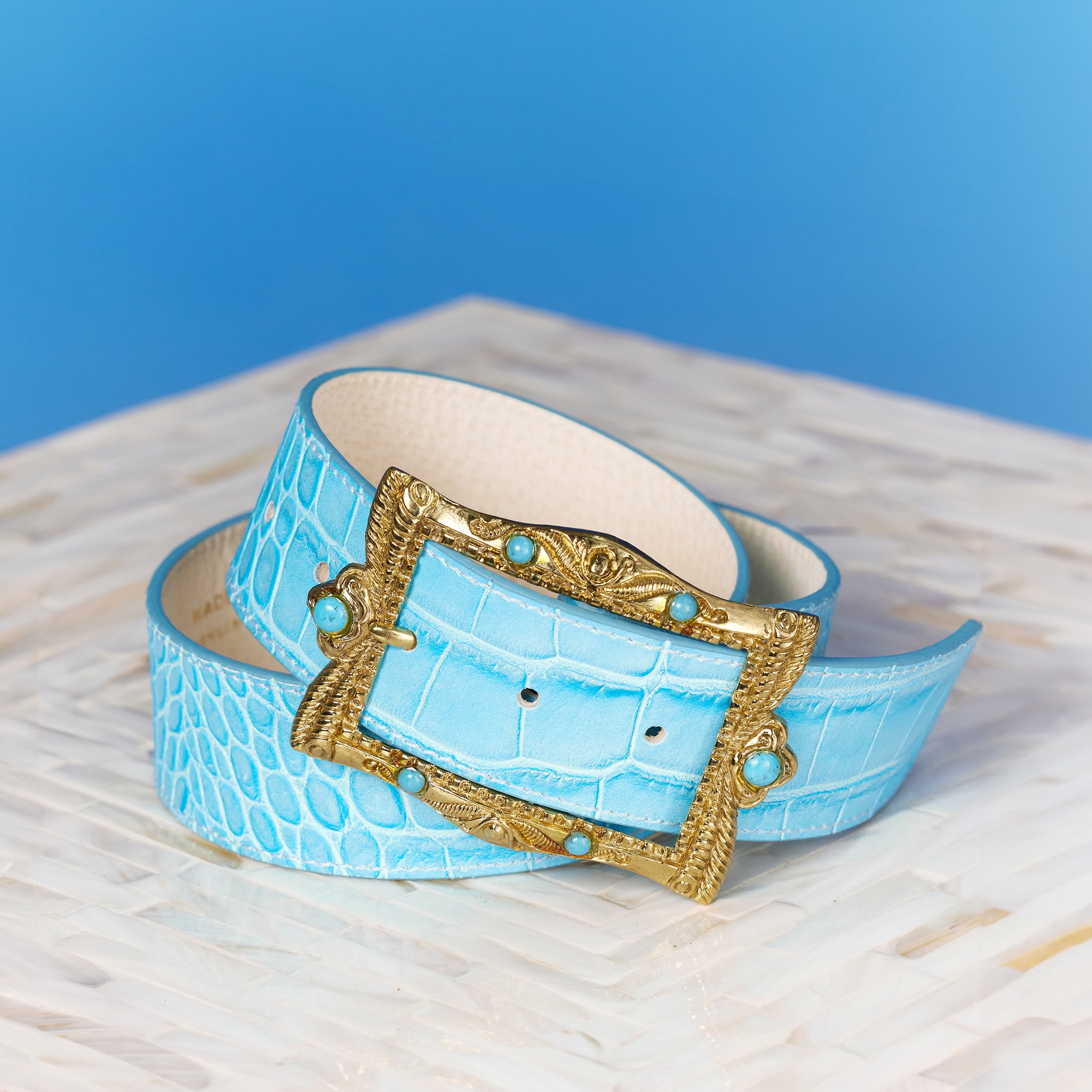 Blair Belt designed by NicoBlu and hand-crafted in Italy