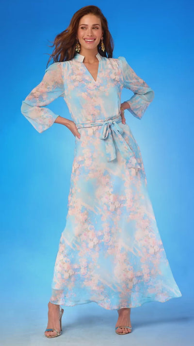 The Anastasia Dress in Impressionist Florals video